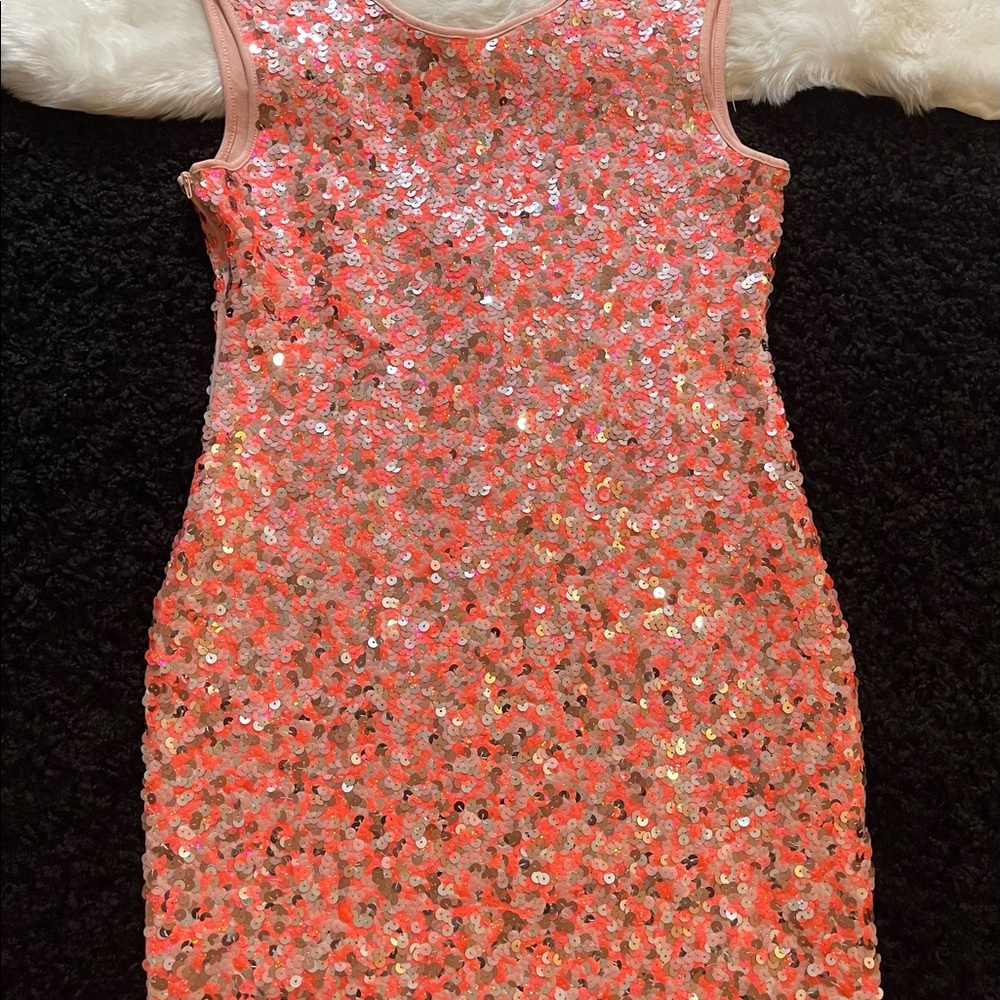 H&M Pink/Peach Sequin Dress
